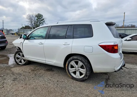 2010 Toyota Highlander Limited from USA, damaged, VIN 5TDDK3EH9AS021679